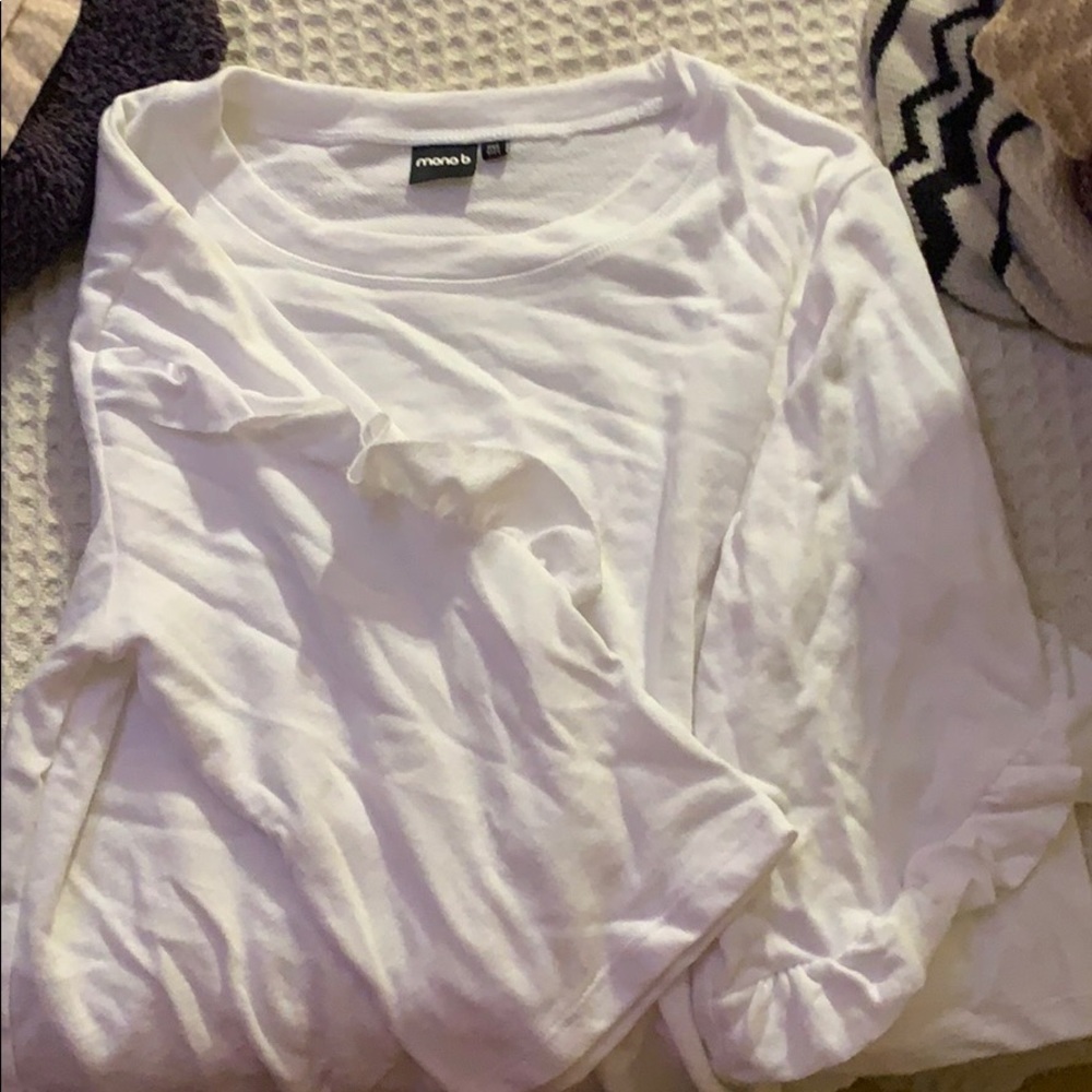 White Athletic Top
